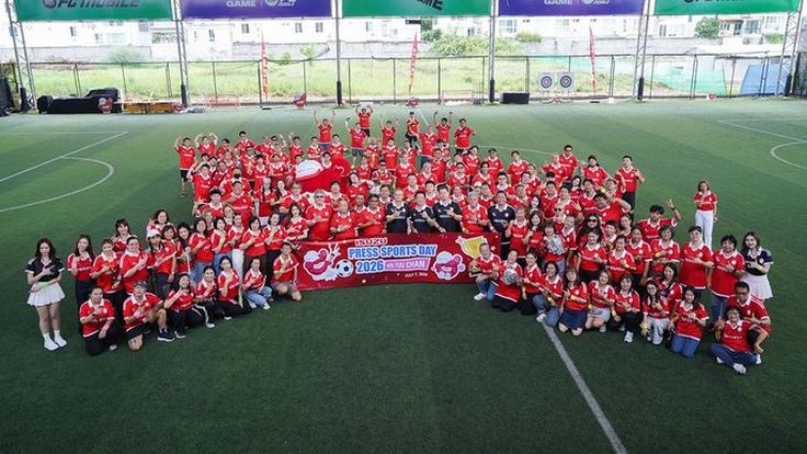 อีซูซุ - สื่อมวลชนลงสนามกระชับมิตรกับงาน Isuzu - Press Sports Day 2026