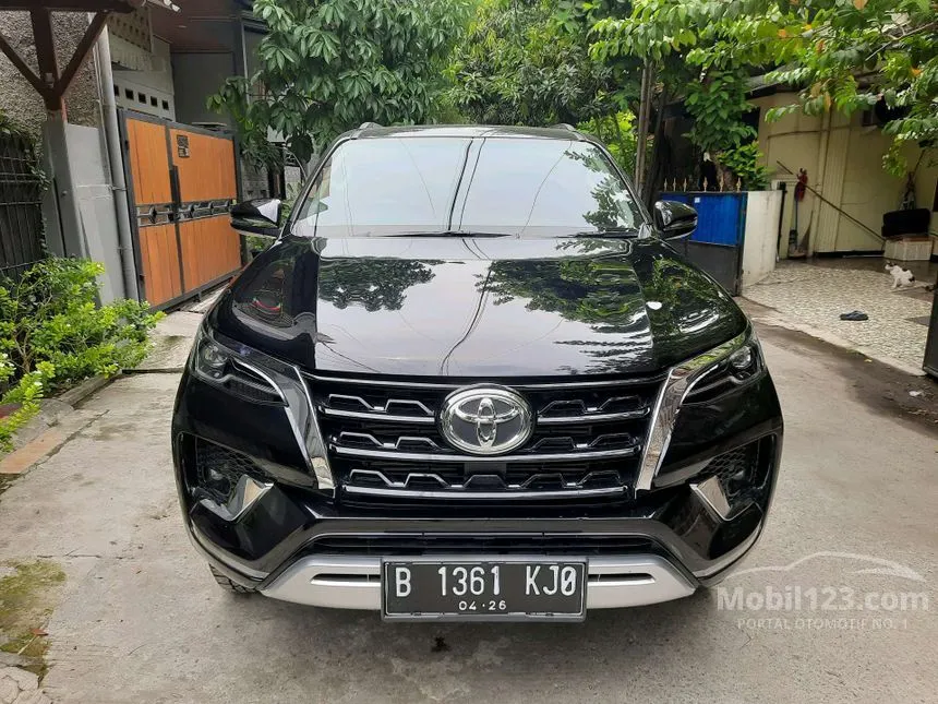 Jual Mobil Toyota Fortuner 2021 G 2.4 di DKI Jakarta Automatic SUV Hitam Rp 419.000.000