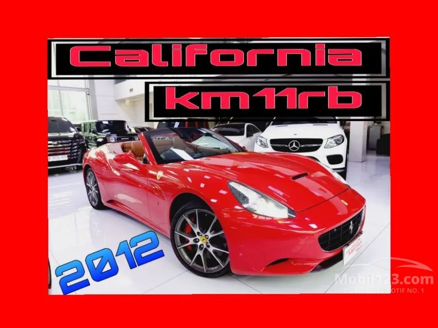 Jual Mobil Ferrari California 2012 California 4.3 di DKI Jakarta Automatic Convertible Merah Rp 2.700.000.000