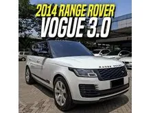 2014 Land Rover Range Rover 3.0 Vogue SUV White on Black Beige Putih