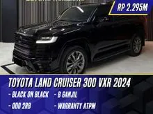 2024 Toyota Land Cruiser 3.3 300 VX-R SUV Black Hitam LC VXR LC300 300VXR