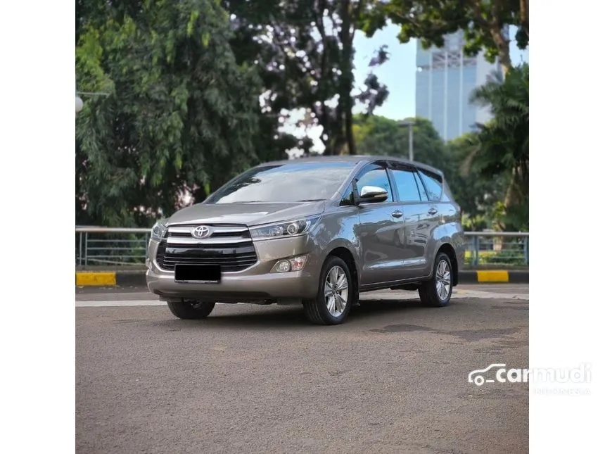Jual Mobil Toyota Kijang Innova 2015 Q 2.4 di DKI Jakarta Automatic MPV Coklat Rp 290.000.000