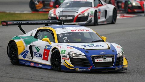 Alex Yoong Takes Audi R8 LMS Cup Lead in Sepang