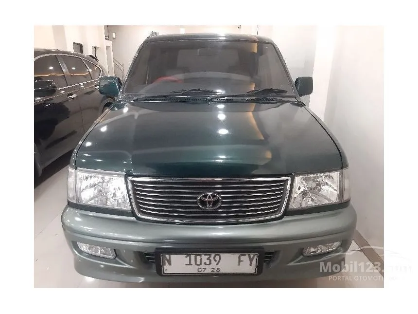 Jual Mobil Toyota Kijang 2000 Krista Long (Diesel) 1.8 di Jawa Timur Manual SUV Hijau Rp 90.000.000