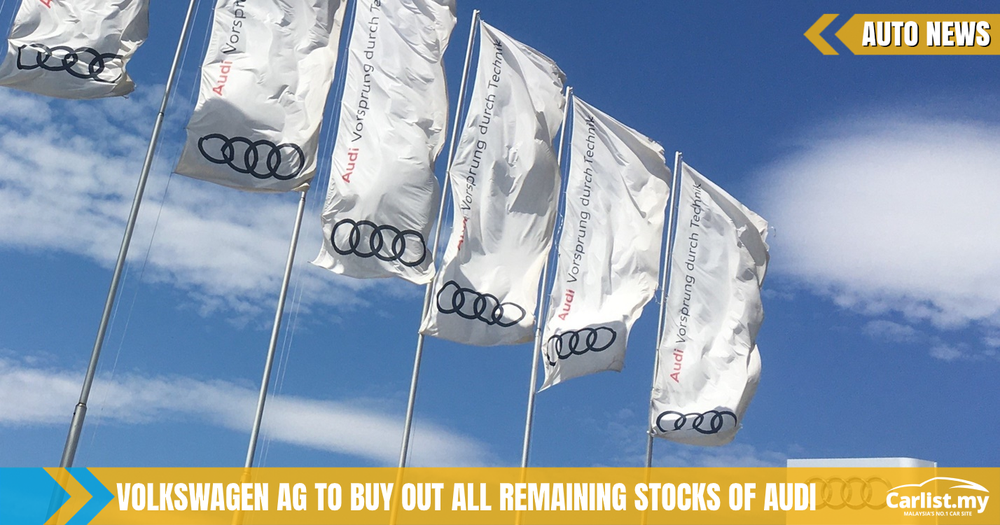 Volkswagen Will Soon Own 100 Percent Of Audi With Stock Squeeze Out Auto News Carlist My