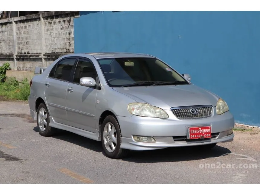 2005 Toyota Corolla Altis E Sedan
