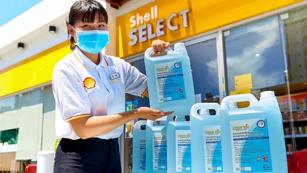 เชลล์ห่วงใยลูกค้า เปิดจำหน่ายแอลกอฮอล์ทำความสะอาดที่ร้านซีเล็ค ข่าวใน
