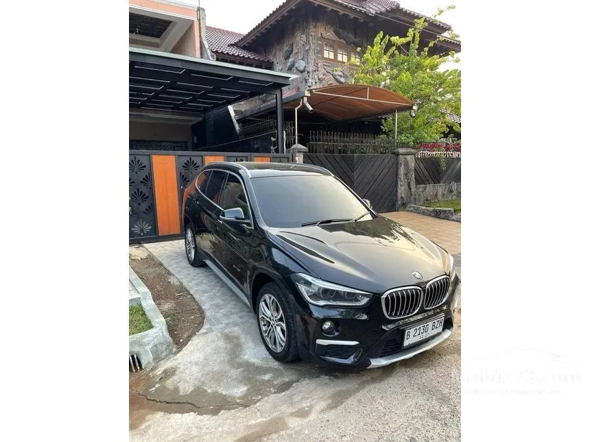 Jual Mobil BMW X1 2017 sDrive18i xLine 1.5 di DKI Jakarta Automatic SUV Hitam Rp 340.000.000