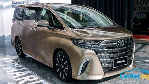 2023 Toyota Alphard AH40 launched in Malaysia - price RM 538k, 2.4L turbo, with all the plush
