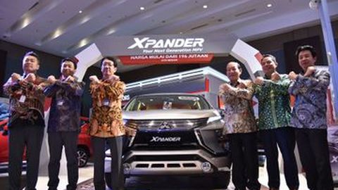 Mitsubishi Targetkan 50 Unit Xpander Laku di GIIAS Medan