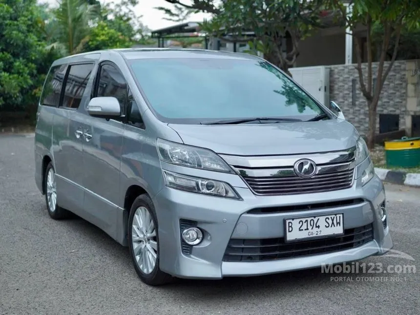 2012 Toyota Vellfire ZG Van Wagon