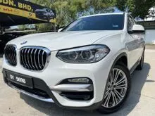 2019 BMW X3 2.0 xDrive30i Luxury SUV  *GUARANTEE SUPER NICE CAR WARRANTY BY BMW MALAYSIA AND FREE SERVICE