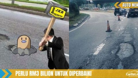 60% Jalan Persekutuan Di Malaysia Dah 'Expired' – Kos Baik Pulih Tinggi