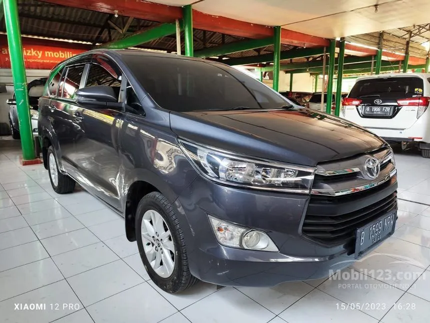 Jual Mobil Toyota Kijang Innova 2018 G 2.4 di Jawa Barat Automatic MPV Abu