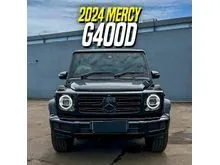 2024 Mercedes-Benz G400 2.9 D Professional SUV G Manufaktur Black on Black/Red Hitam Mercy G400d G 400d 400