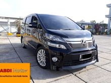 Toyota Vellfire ZG Premium Sound 2013 Coolbox Antik Pakaian Pribadi