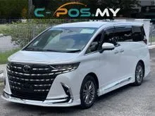 2023 Toyota Alphard 2.5 Z MPV / 5A Unit / MANY UNIT AVAILABLE / Alphard Z / AGH40W / 360 Surround Cam / DRCC / Modellista Body Kit / DIM / Sunroof