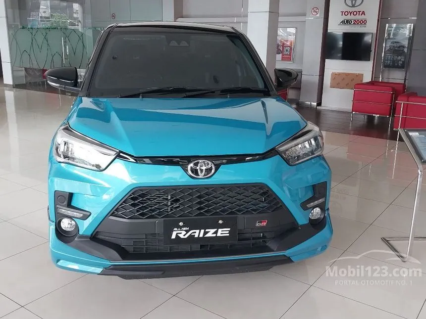 Jual Mobil Toyota Raize 2024 GR Sport 1.0 di Jawa Barat Automatic Wagon Biru Rp 263.700.000