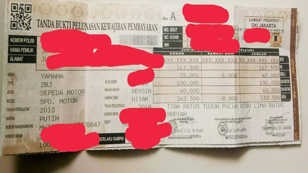 Bea Balik Nama Kendaraan Bermotor DKI Jakarta Naik 12,5% ...