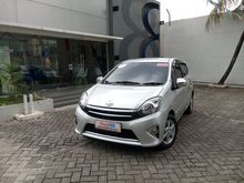 Toyota Agya G MT 2014 SILVER METALIK Hub Cristin Mobil88