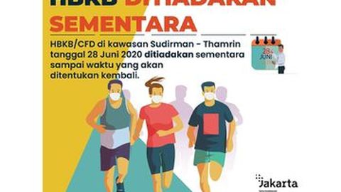 CFD Kembali Ditiadakan, Ini 32 Lokasi Penggantinya
