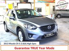 GENUINE YEAR MADE 2013 Mazda CX-5 2.0(A) High Spec