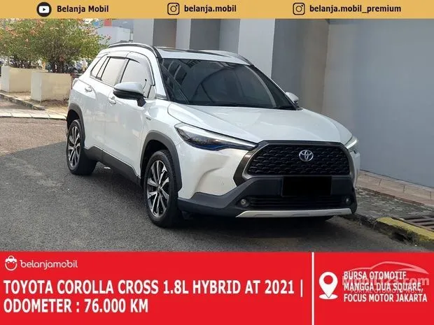 Jual Toyota Corolla Cross Hybrid Bekas di Indonesia Harga Murah ...