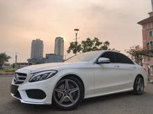 MERCEDES BENZ C300 AMG 2018 WHITE ON BLACK TDP 175JT