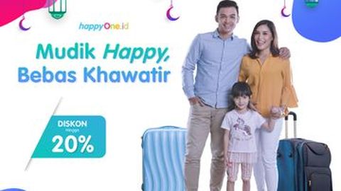 HappyOne Berikan Diskon 20 Persen Sepanjang Musim Mudik 2019